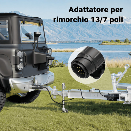 Adattatore 7 poli - 13,