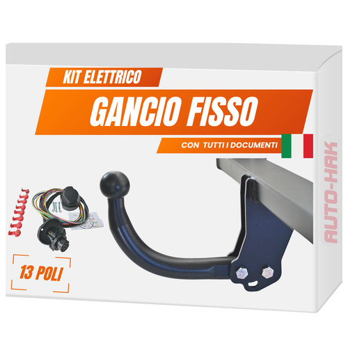 Gancio traino fisso per - traino,